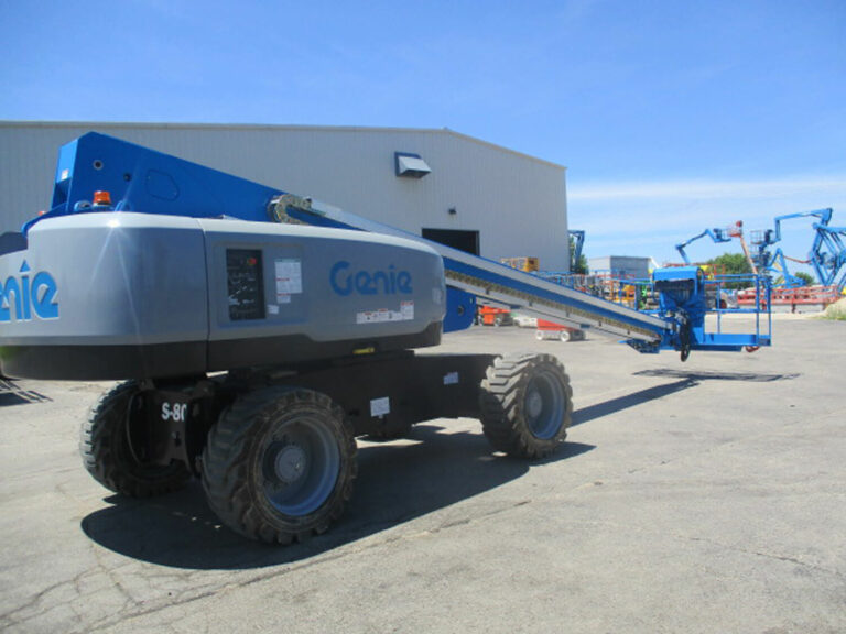 Genie S80X Boom Lift for Rent LCE Rentals Edmonton